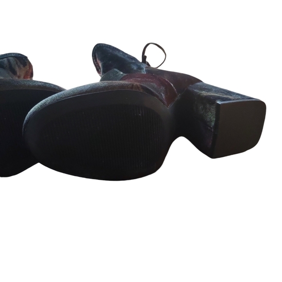 A New Day Maria Block Heel Sock Booties Multicolor 5.5 - Picture 5 of 7